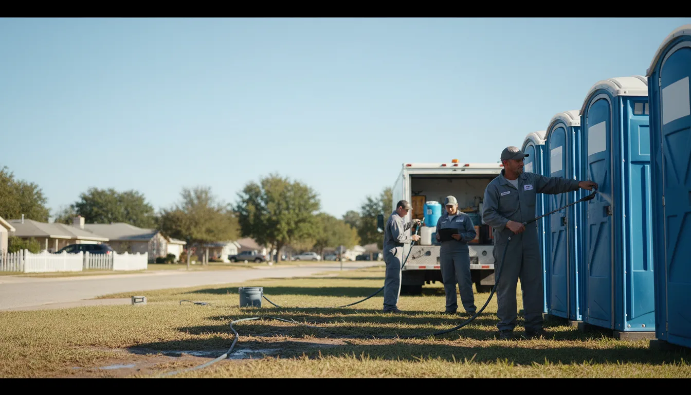 Long-Term Portable Toilet Rental in Adena, OH near me